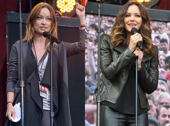 Olivia Wilde, Katharine McPhee Olivia Wilde, Katharine McPhee